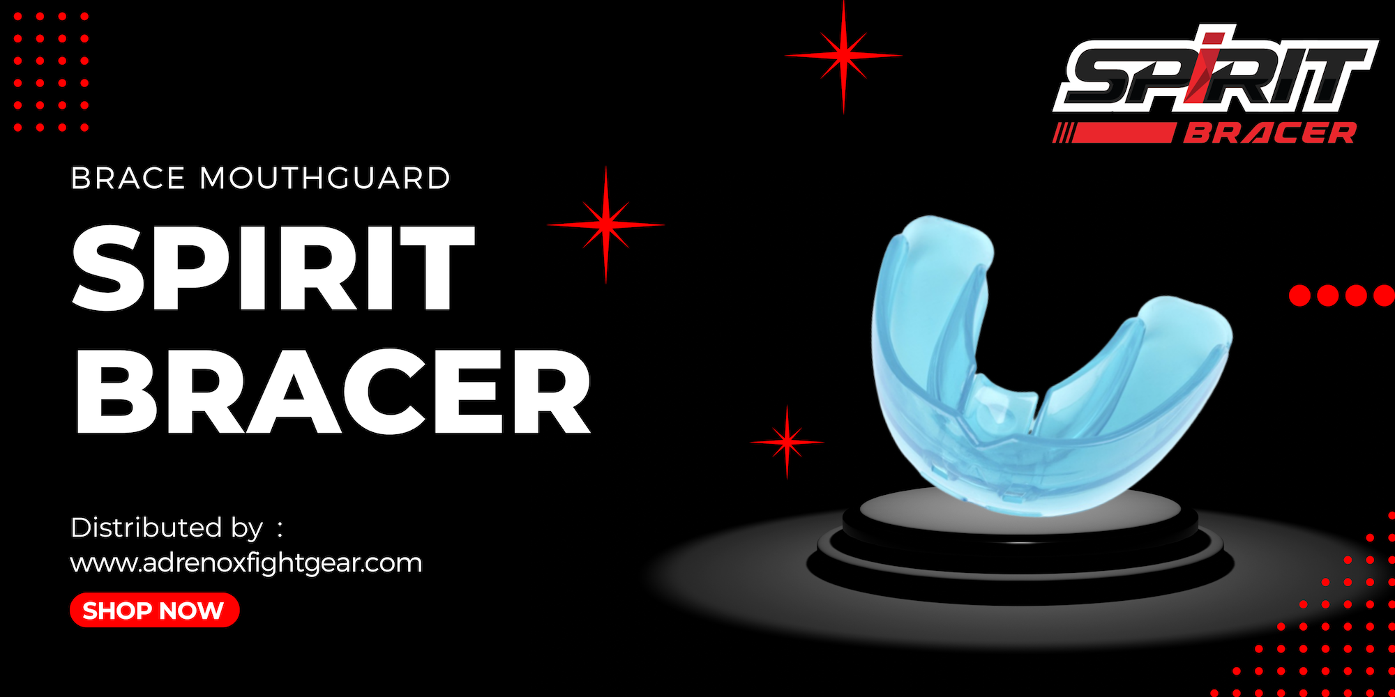 Spirit Bracer - Brace Mouthguard - Gumshield Pelindung Gigi Khusus gigi berbehel - Banner