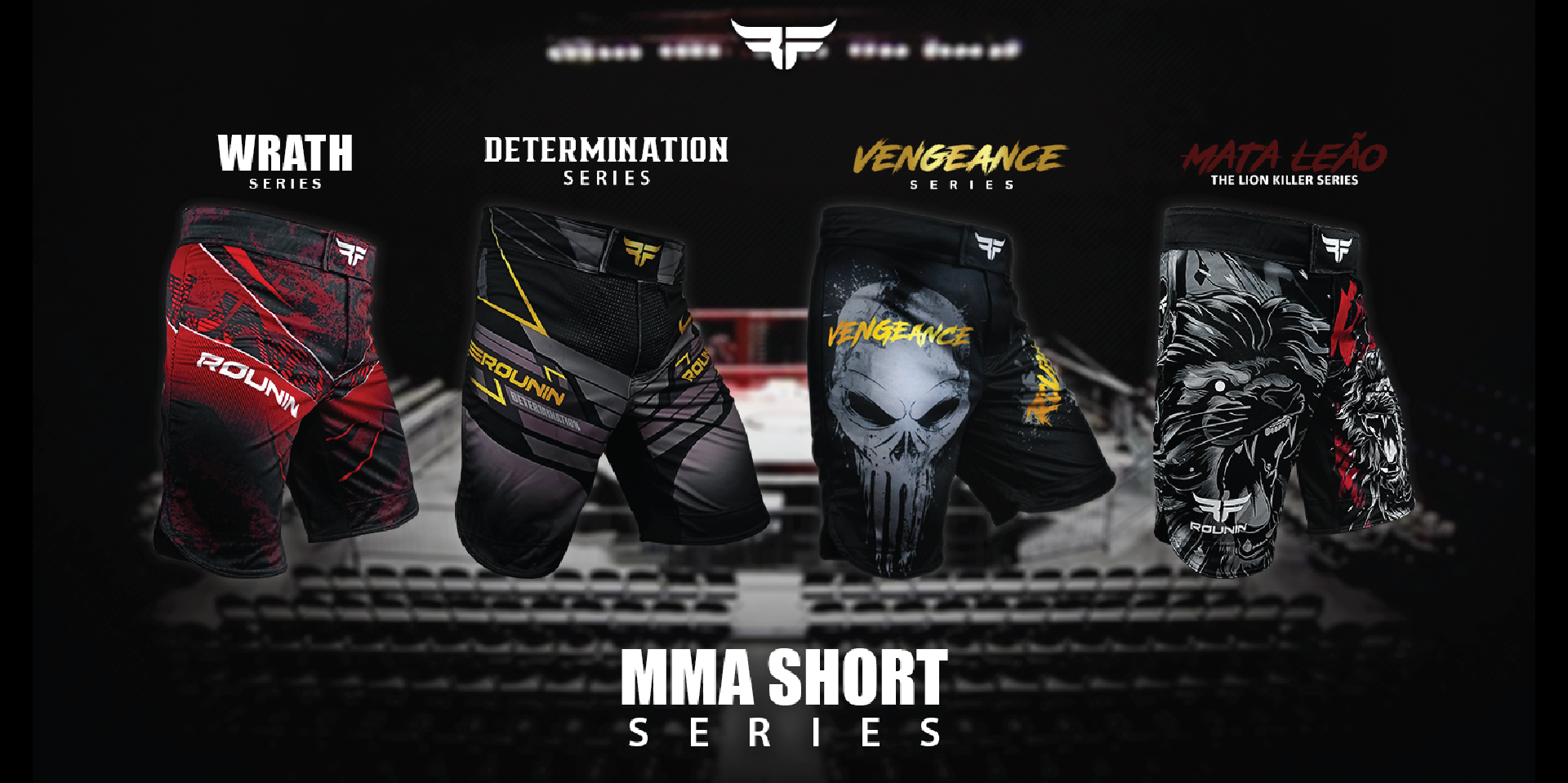 Rounin MMA Short Banner